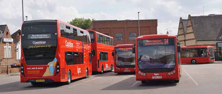 Lynx Enviro400MMC 63, Tempos 4 & 15 and DB250 55